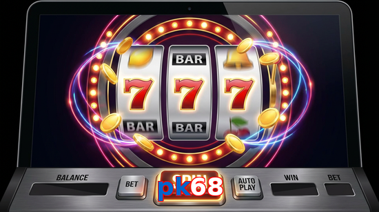 Main screen of Pk68 slots page for PK players